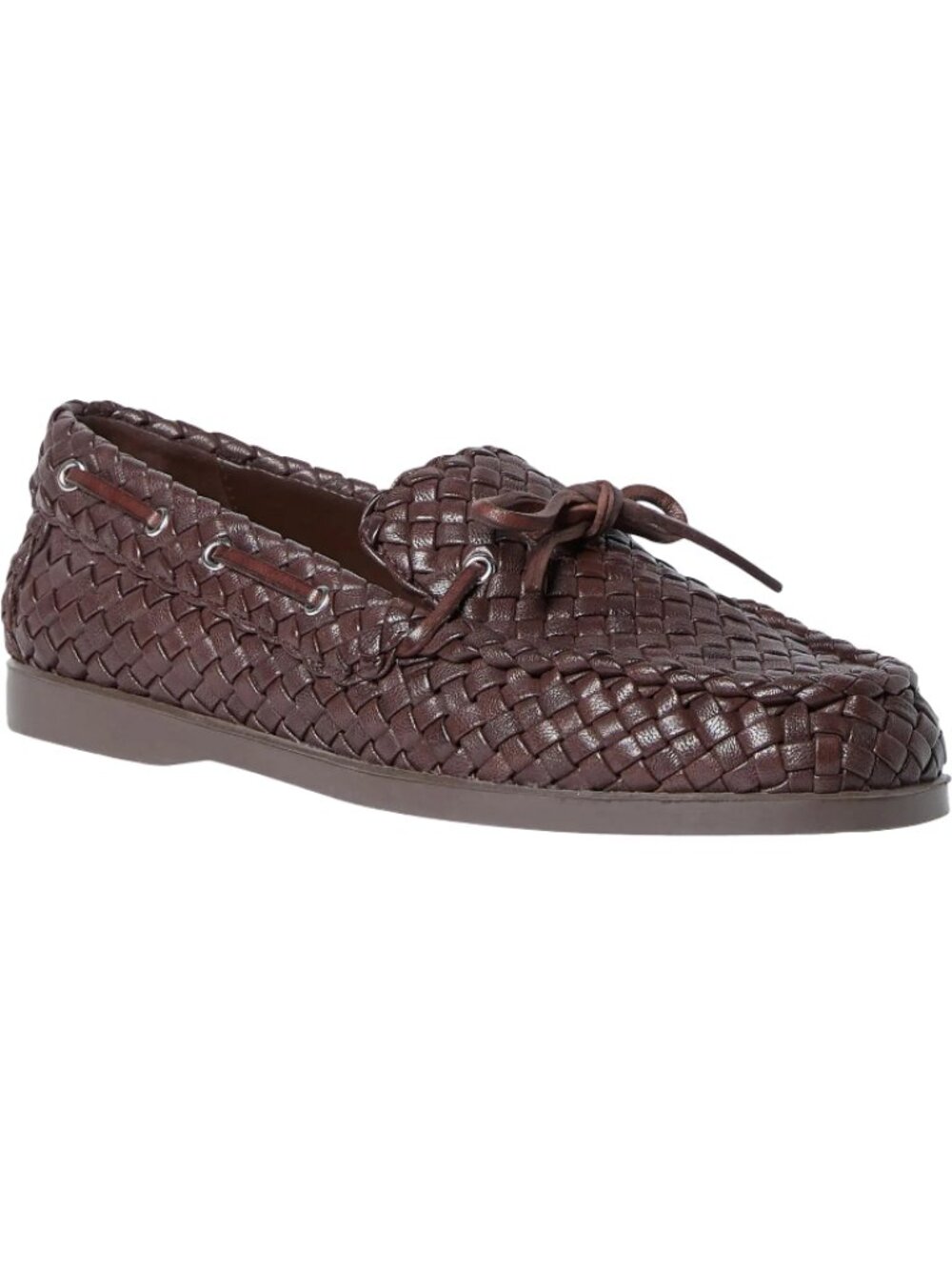 Loeffler Randall Minnie Leather Moccasin  ESPRESSO